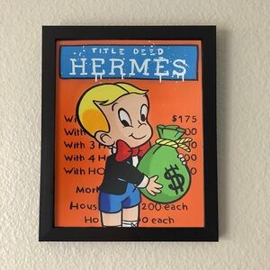 Richie Rich Alec Monopoly Wall Art